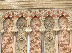 The Mosque of Cordoba, Andalus (Spain), construction completed in 987 CE. www.proswastika.org