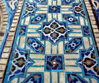 Friday Mosque in Isfahan, Iran http://www.swastika-info.com/